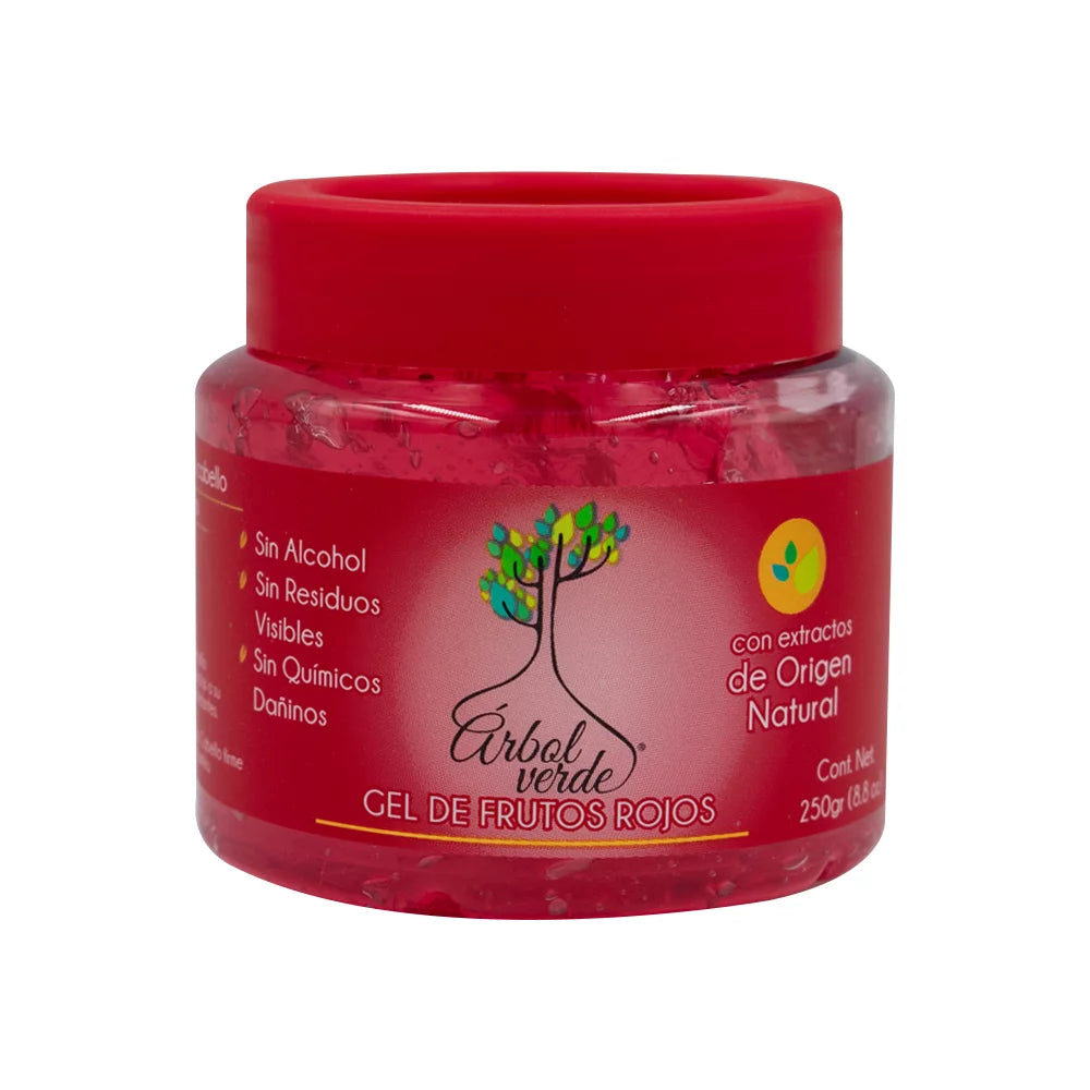 GEL FIJADOR DE FRUTOS ROJOS ÁRBOL VERDE