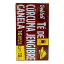 Té de cúrcuma, jengibre y canela - Doblett