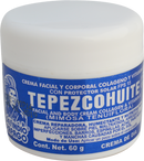Crema Tepezcohuite, Colágeno y Vit E (Día Tarro Blanco 60g )
