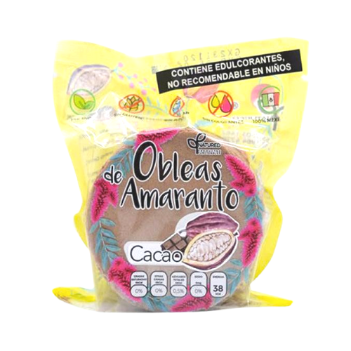 MINI OBLEA DE AMARANTO CON CACAO - NATURED