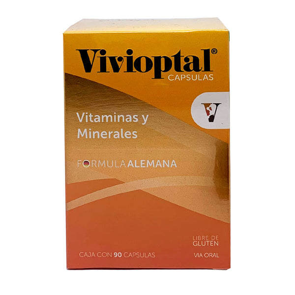 Vitaminas y minerales 90caps - Vivioptal