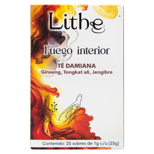 TÉ FUEGO INTERIOR 25 SOBRES - LITHE