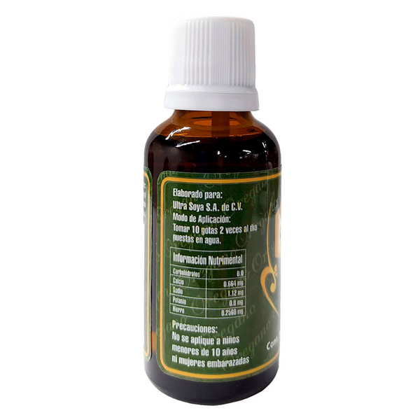 Aceite de orégano 30ml - Ultra Soya Reverso