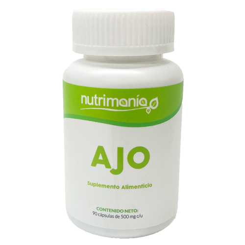 Ajo 500mg - Nutrimanía