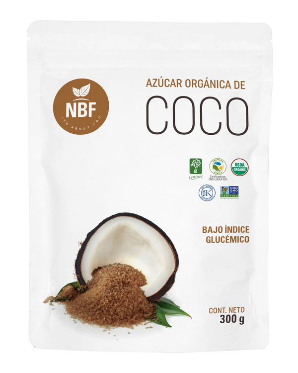 AZÚCAR DE COCO ORGÁNICA 300G - NBF