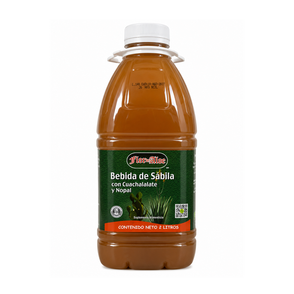 Bebida de Sábila con Cuachalalate y Nopal 2lt