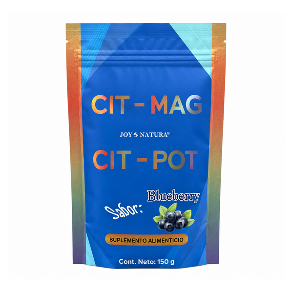 Citrato de Magnesio y Potasio Sabor Blue Berry