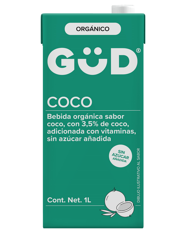 Bebida De Coco Sin Azucar 1 Lt GUD.