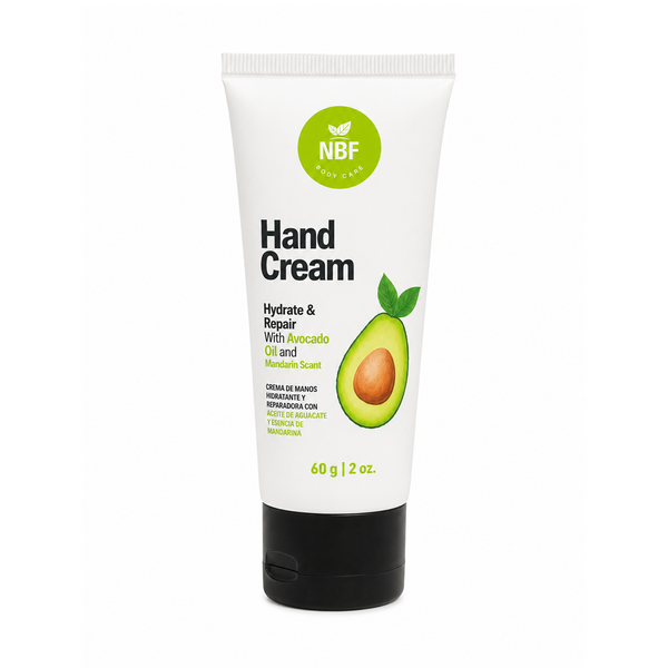 Crema de Manos con Aceite de Aguacate y Esencia de Mandarina