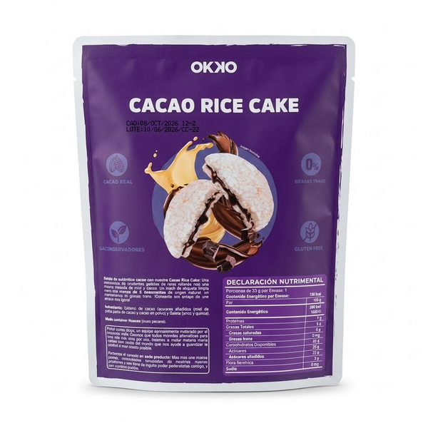 Cacao Rice Cake Reverso