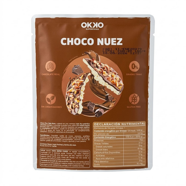 Choco Rice Cake Nuez Reverso
