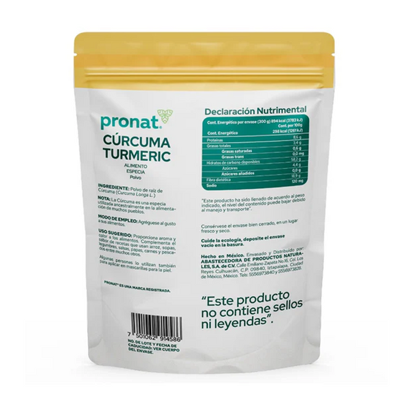 Cúrcuma Turmeric Reverso