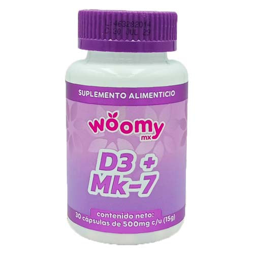 CAPSULAS D3 + MK-7 - WOOMY MX