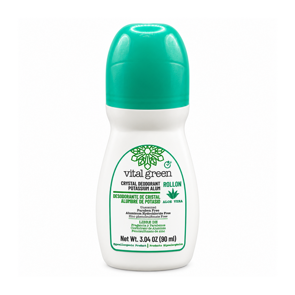 Desodorante Cristal de Alumbre y Aloe Vera