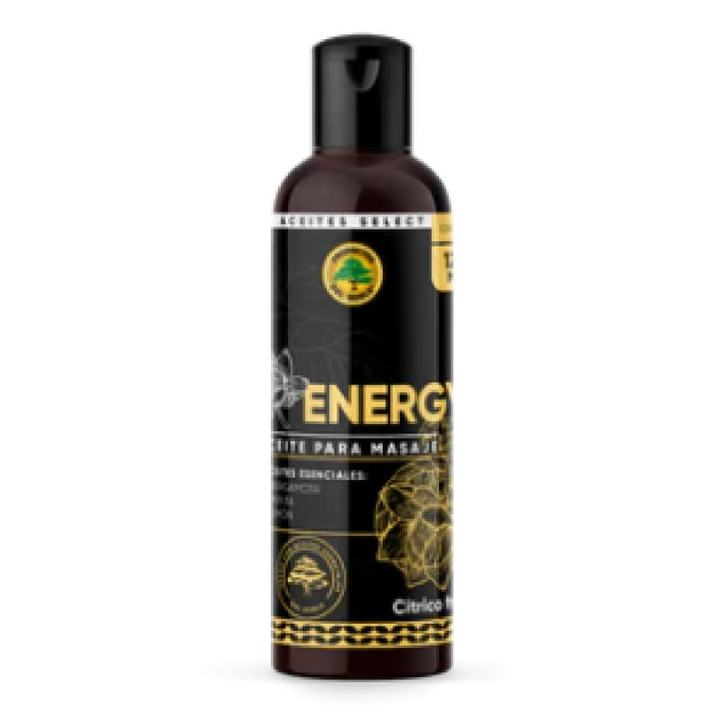 Aceite para Masaje ENERGY - PRODUCTOS DEL ROBLE