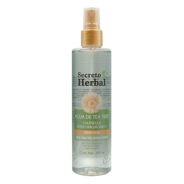 TONICO FACIAL TEA TREE CALENDULA - SECRETO HERBAL
