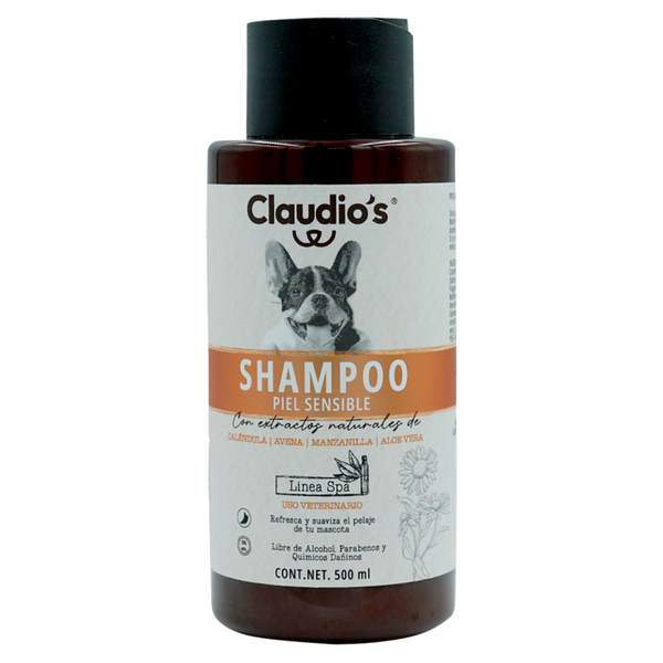 Shampoo Claudio´s para perro piel sensible