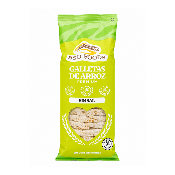 Galletas de Arroz Sin Sal