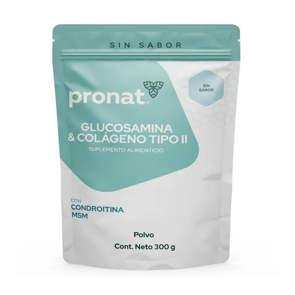 Glucosamina y Colágeno Tipo II Sin Sabor