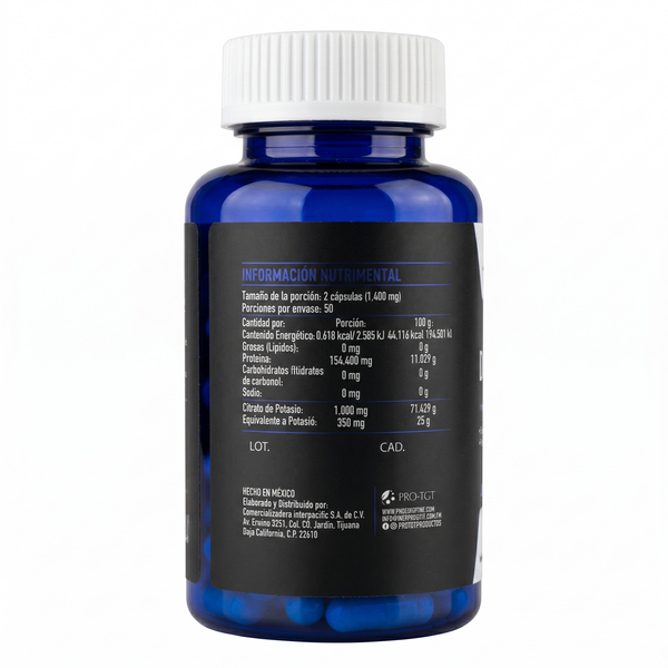 Citrato de Potasio 100 Capsulas Reverso