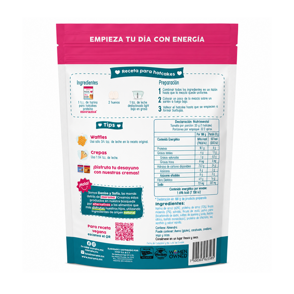 Harina para Hot Cakes con Proteína Reverso