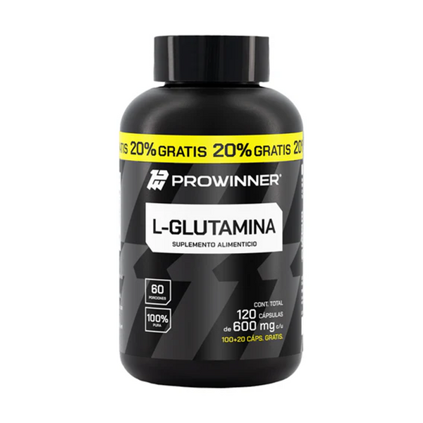 L-glutamina 100 cápsulas