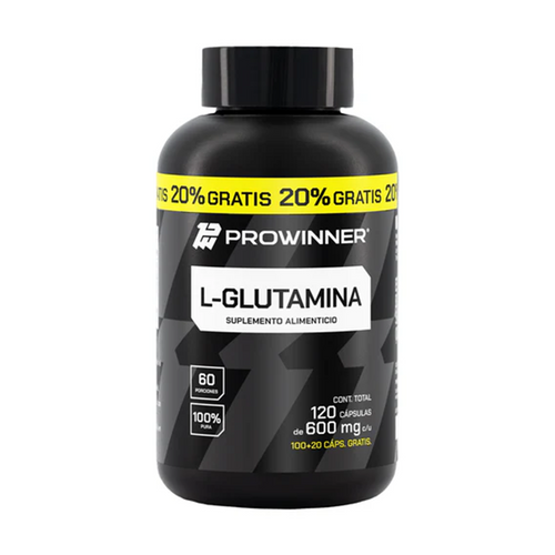 L-glutamina 100 cápsulas