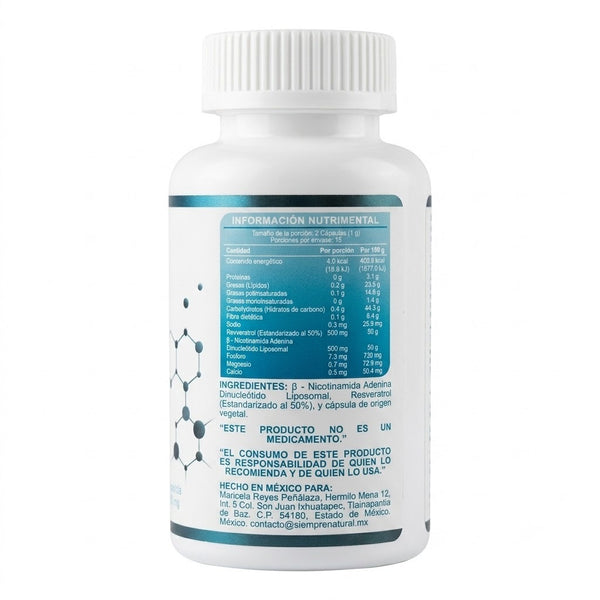 NAD+ resveratrol Reverso