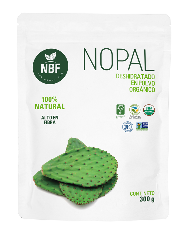 NOPAL DESHIDRATADO EN POLVO 300G - NBF