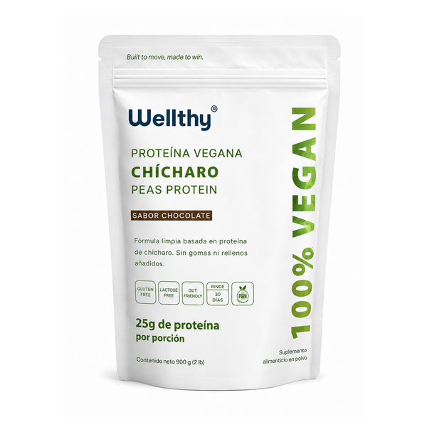 Proteina Vegana de Chicharo Sabor Chocolate