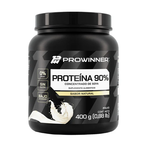 Proteína 90% Concentrado Natural 400g