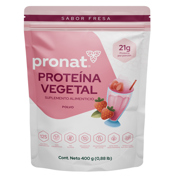 Proteína Vegetal Fresa