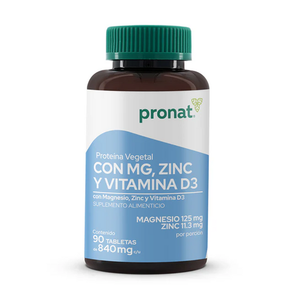 Magnesio, Zinc y Vitamina D3