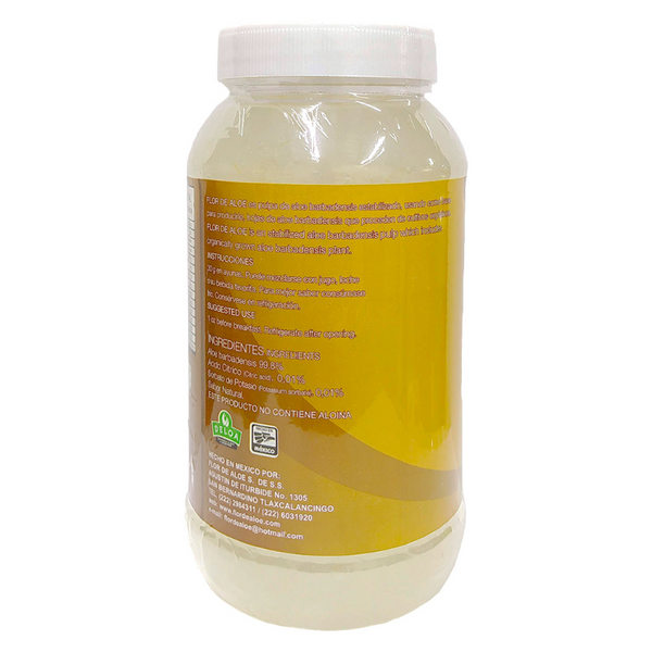 Pulpa de Sábila Natural 750g - Flor de Aloe Reverso