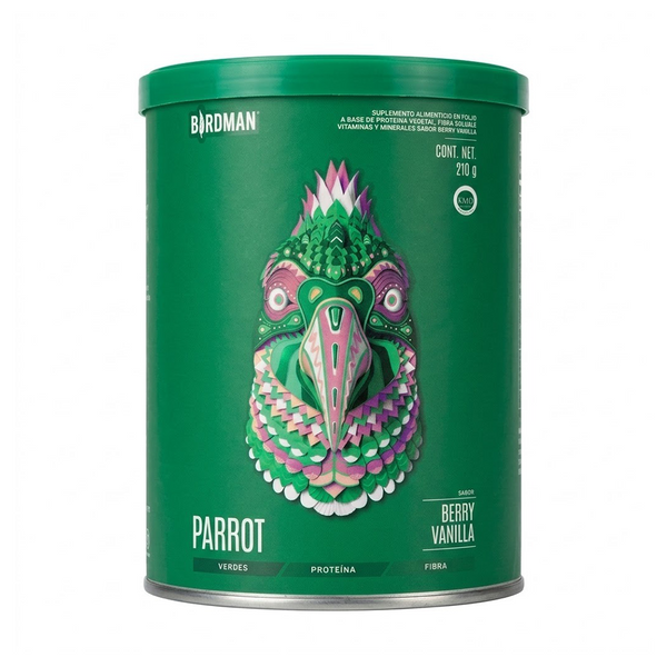 Parrot Greens and Protein Vanilla 210g