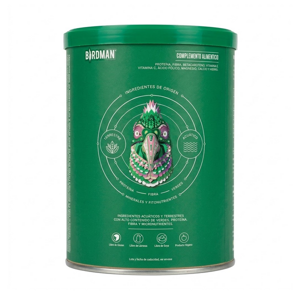 Parrot Greens and Protein Vanilla 210g Reverso