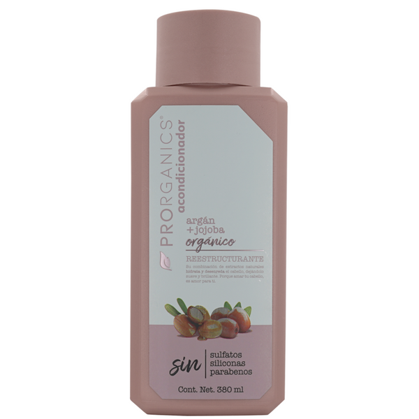 Acondicionador reestructurante orgánico argán+jojoba