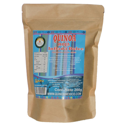 Quinoa Roja Inflada Dulce - LOS ANDES