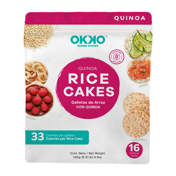 Rice Cakes con Quinoa - 140g - Okko