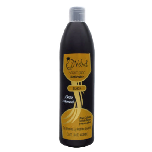 SHAMPOO MATIZADOR NEGRO - VELVET