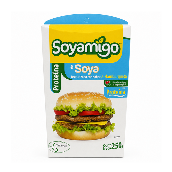 Soya Texturizada Sabor Hamburguesa