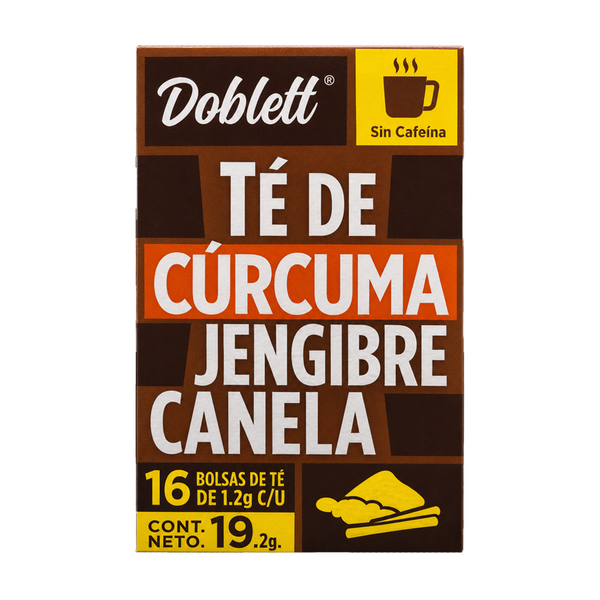 Té de Cúrcuma, Jengibre y Canela