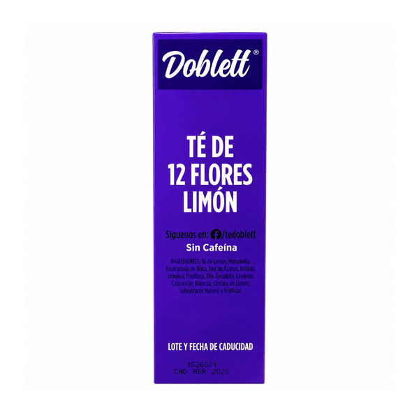 Té de 12 Flores Limón Reverso