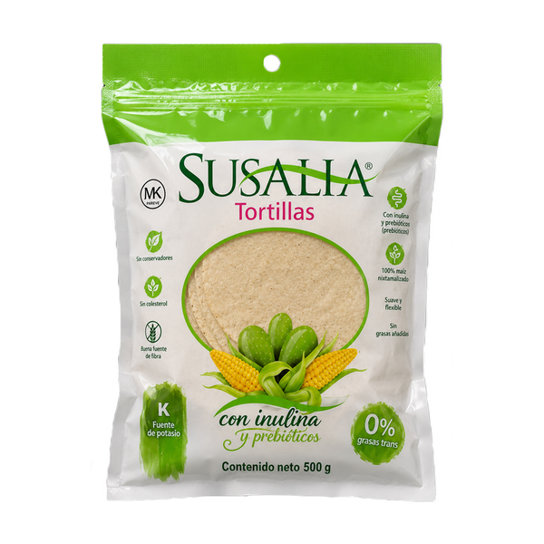 Tortilla de Maíz y Nopal Natural