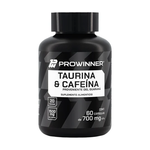 Taurina y Cafeína 60 cápsulas