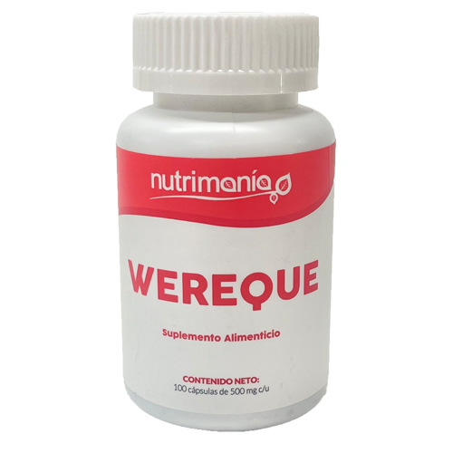 Wereke 350mg - 90 cáps - Nutrimanía