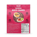 Galletas de arroz con quinoa