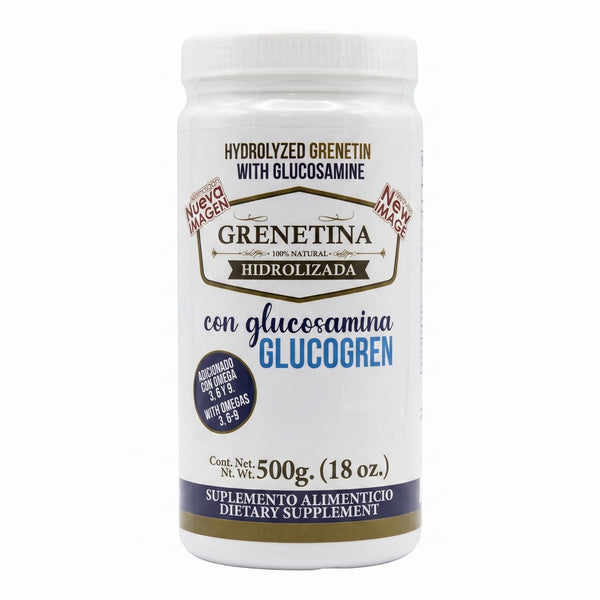 Grenetina, Glucosamina y Omerga 3,6 y 9