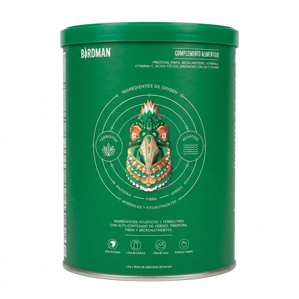 Parrot Greens and Protein Matcha 210 g Reverso