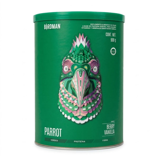 Parrot Greens & Protein Berry Vainilla